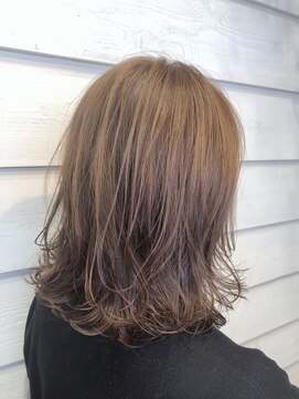 ニューラインギンザ(New-Line 銀座) 《田山未希子》ショコラベージュ ナチュラル大人ミディアム