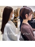 イメチェンショート/前髪/バッサリショート