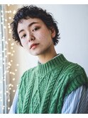 ショート＋くりくり