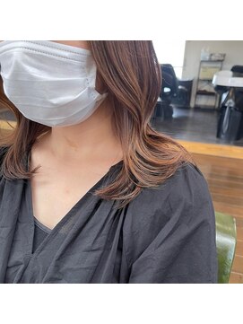 ヘアーサロン リバース(Hair Salon Rebirth) 【防府/Rebirth】ブラウンベージュ