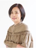 【えがお美容室】50代60代の方に◎ヘアセットが簡単 ひし形ボブ