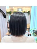 ブリーチなし！！ダークネイビーカラー