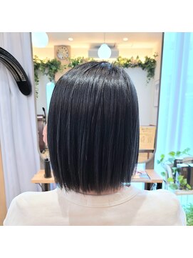 ヘアーアンドネイルフォレスト(Hair&Nail FOREST.) ブリーチなし!!ダークネイビーカラー