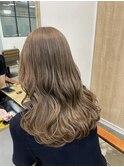 ブリーチありミルクティーベージュ
