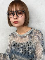 ショートカット/切りっぱなしボブ/白髪染め/外ハネボブ/縮毛矯正