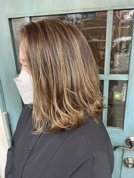 エルズ 大宮店(ailes) グラデーションカラー『asuka』[大宮/大宮駅/ショート/パーマ]