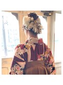 卒業式のヘアセット