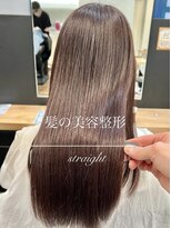 ジーニー 横浜(giinii)&nbsp;髪質改善_美髪矯正_ピンクブラウン_渋谷良太