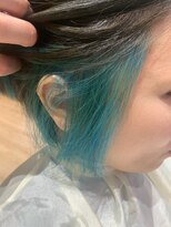 ビアンコ カーロ 二子新地店(Bianco caro)&nbsp;イヤリングカラー×ビビットカラー◎30代