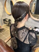 ヘアセット シャンプーアンドスパ専門店 ウルー(Uruu) 【タイトアレンジ】天神/天神駅/ヘアセット/早朝