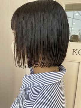 アモヘアー 城山店(amo hair) 切りっぱなしボブ