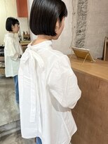 ユニ(uni)&nbsp;ミニボブ/切りっぱなしボブ/黒髪ボブ/20代/30代/40代