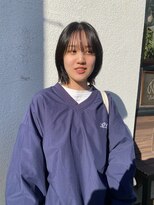 オアズヘアービィグラッド(ORe'S HAIR BE GLaD)&nbsp;ウザバングとフェイクブラック