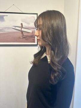 マリン(Marine) 20代30代ブリーチなし透明感グレージュ