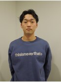 大人な雰囲気のパーマスタイル
