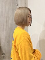 ヘアーアンドリラックス アミエ(hair&relax amie) ブロンドボブ