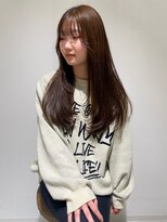 コト 福井大和田店(coto) レイヤーカット 韓国風ヘア　福井美容室　新卒カラー