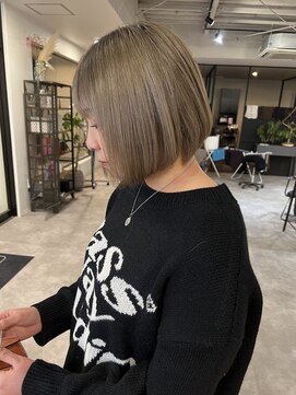 ナンバー(number+) 20代30代大人かわいいショートボブ