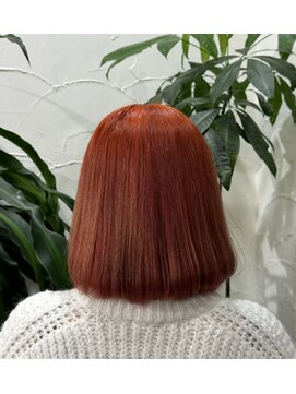 アン ブリーチ 大宮駅東口店(UN BLEACH) 【ブリーチカラー】ビビットオレンジ！