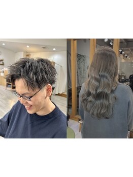 似合わせスタイルはお任せ◎メンズもレディースも大歓迎!本当になりなかった自分に出会える場所chou chou♪