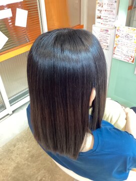 ハッピーオレンジライフサロン アヴァンタージュ Happy Orange Life Salon ２０代、30代、４０代　縮毛矯正ミディアム