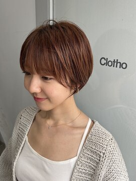 クロト(Clotho) ショートカット/髪質改善縮毛矯正白髪ぼかしレイヤーカラーボブ