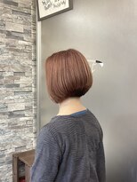 美容室ル・アール 前下がりボブ　～ツーブロックあり～
