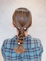 リム(LIM)&nbsp;【LIM 岐阜】お呼ばれhair/タイトな編みおろし