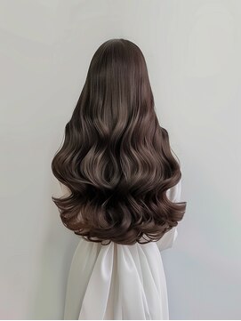 ラベスト キョウト(LOVEST) チョコレートブラウン/スーパーロング/韓国