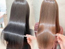 ロンドルージュの髪質改善その1☆髪質改善やわらか縮毛矯正