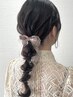 【ヘアセット人気No1】持ち込み画像もOK￥6,600→￥5,830【60分】