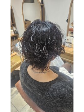 ネオリーブアーチ 武蔵小山店(Neolive arch) 目黒/武蔵小山スペインカールブルーブラックスパイキーショート