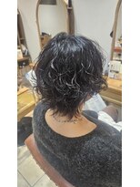 ネオリーブアーチ 武蔵小山店(Neolive arch) 目黒/武蔵小山スペインカールブルーブラックスパイキーショート