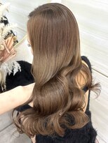 エルバイラビス 大宮(elu by lovis)&nbsp;《高瀬寛菜》アッシュベージュ/ブリーチなしカラー/ダブルカラー