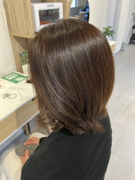 初台カラー オーガニックカラーリタッチ