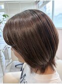 大人可愛いショートボブ