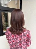 20代30代40代リラクシーベリーラテ外ハネレイヤーミディアム