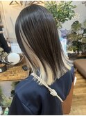 Bambi*インナーカラー　ミルクティーベージュ