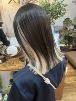 バンビ プライベート サロン(Bambi private salon) Bambi*インナーカラー　ミルクティーベージュ