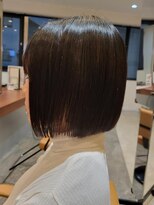 エイクス ヘア デザイン×美髪クリニック 千葉(AQs hair design)&nbsp;ミディアムヘア/暗めカラー/グランマッシュ/千葉