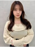 レイヤー/ネビージュ/韓国ヘア/イメチェン/縮毛矯正/中野/
