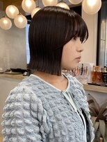 ロンドアジュール 横浜(Lond azur)&nbsp;驚愕の艶！ボブカット×柔らか縮毛矯正 横浜