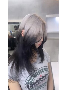 モーション 新宿(motion) ケアブリーチ/ダブルカラー/韓国ヘア/髪質改善