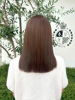 リリー(Rilie)&nbsp;セミロング/透明感カラー/艶髪/艶感/マロンブラウン