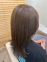ハイレート ウニクス川越店(Hairate)&nbsp;【Hairate本川越】柔らかベージュミディ