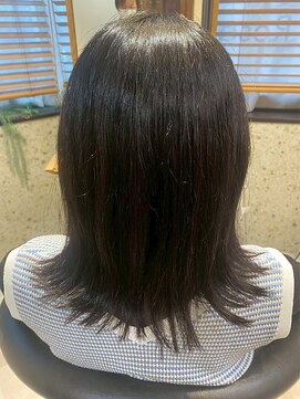 ヘアリゾート粋 トゥジュ 池袋東口店(tujuh) 髪質改善/艶髪/ミディアム/レイヤーカット