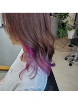 ゼットサロン(Z SALON)&nbsp;pnk 白髪染め/白髪染めを使わない白髪染め/ハイライト/円山/ボブ