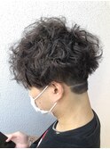 マッシュカールパーマ