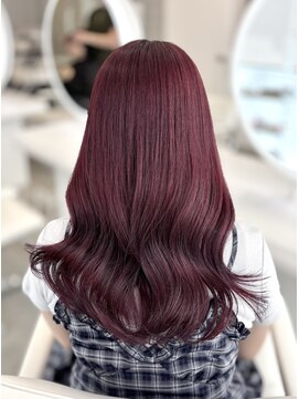 アイシー 表参道(ICY) ワインレッド/カシスレッド/ブリーチありなしダブルカラー