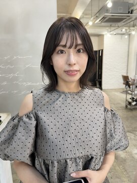 ヘアーワークスヴィクサス 諫早店(HAIR WORKS VIXUS) 【持永 早紀子】レイヤーボブ